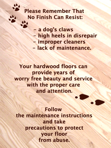 Hardwood Floor Maintenance