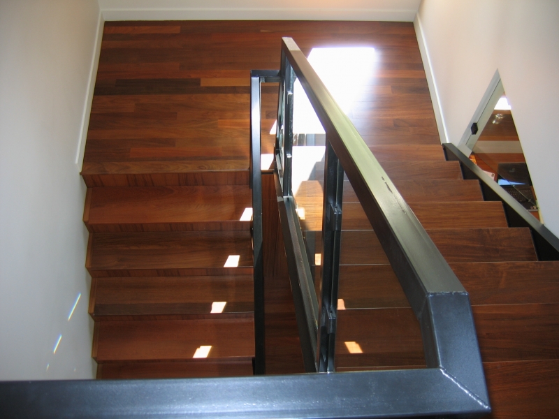 Custom Ipe Stair Treads