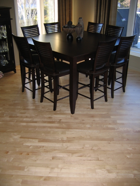 Refinished Maple Floor