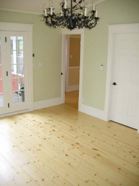 Refinished Red Oak Floor