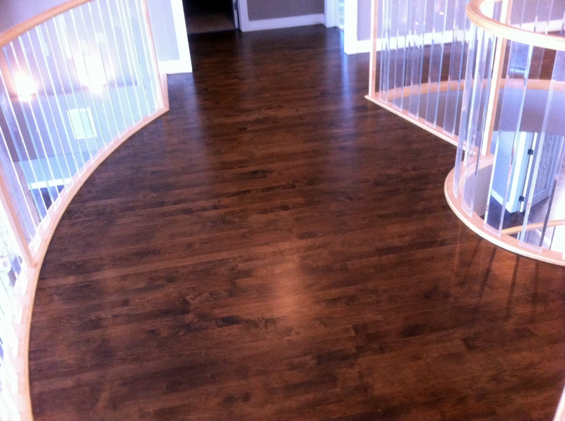 Refinished Maple Hardwood Floor